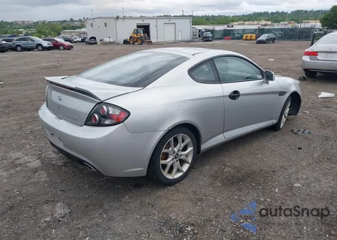 2008 Hyundai Tiburon Gt/Gt Limited/Se z USA, uszkodzony, nr VIN KMHHN66F98U291391